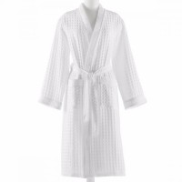 Bath Robe -Waffle Bath Robe -Waffle