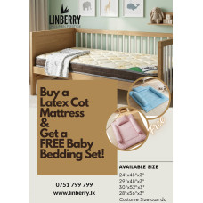 Cot Mattress Natural Latex
